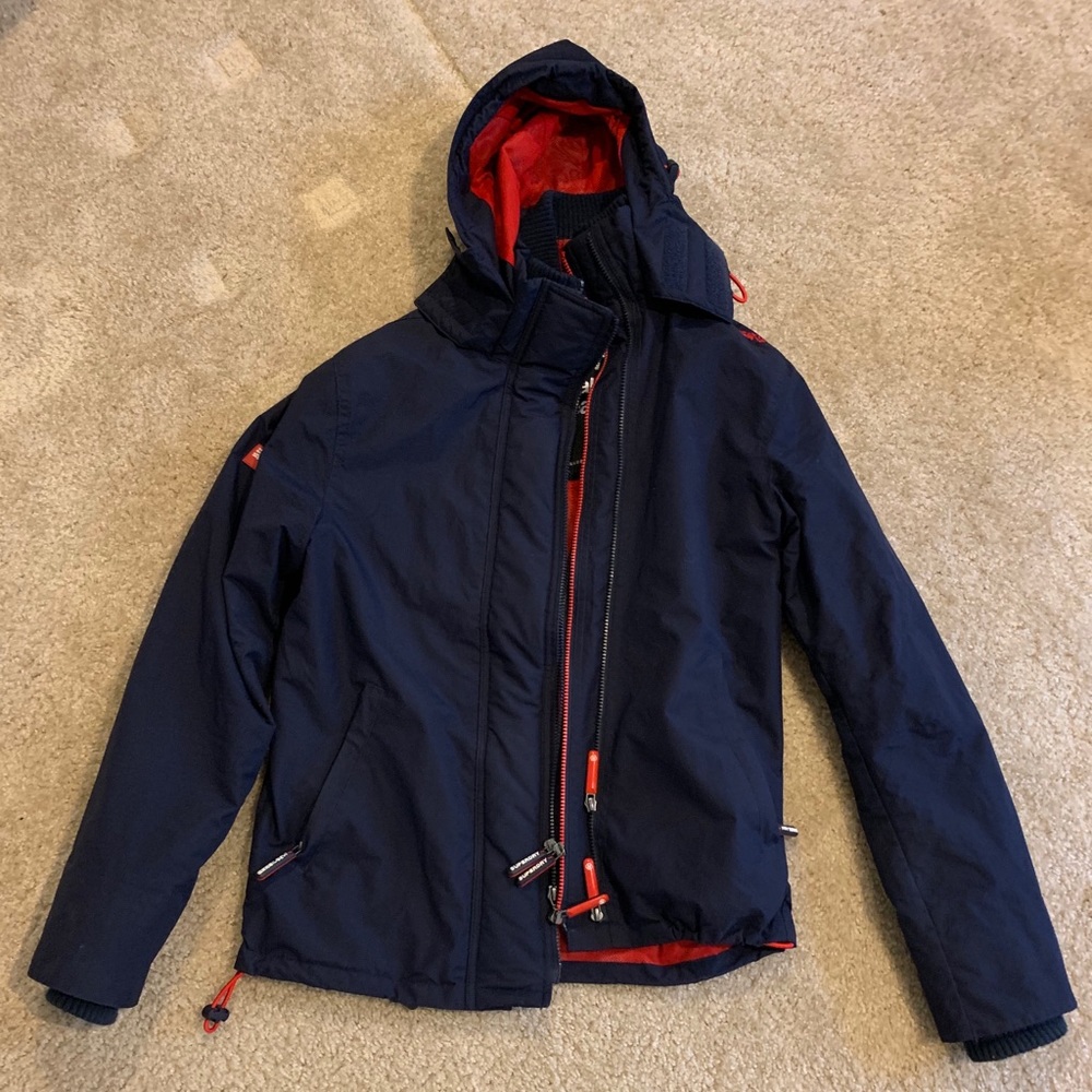 SuperDry Hooded Jacket- Size Large